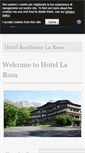 Mobile Screenshot of hotelresidencelarosa.com